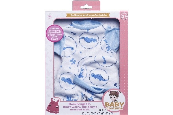 Sparkdräkt med hatt till Miller Baby Dockor ryhmässä LELUT, TUOTTEET LAPSILLE JA VAUVOILLE / Leikkikalut, Askartelu &Pelit / Nuket & Tarvikkeet @ TP E-commerce Nordic AB (A10126)