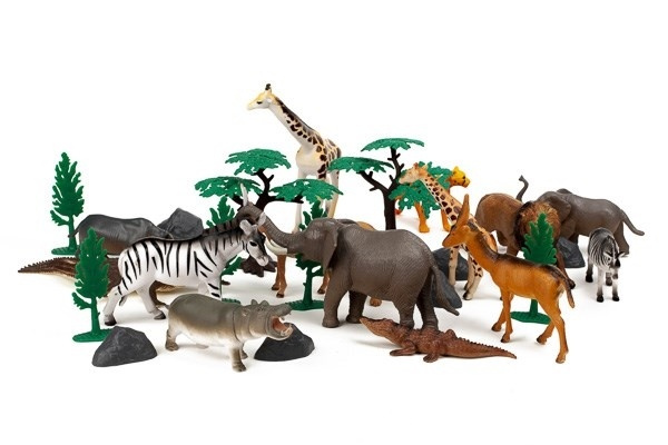 Animal planet 30st vilda djur i 3,2L behållare ryhmässä LELUT, TUOTTEET LAPSILLE JA VAUVOILLE / Leikkikalut, Askartelu &Pelit / Figuurit, miniatyyrit ja tarvikkeet @ TP E-commerce Nordic AB (A10140)