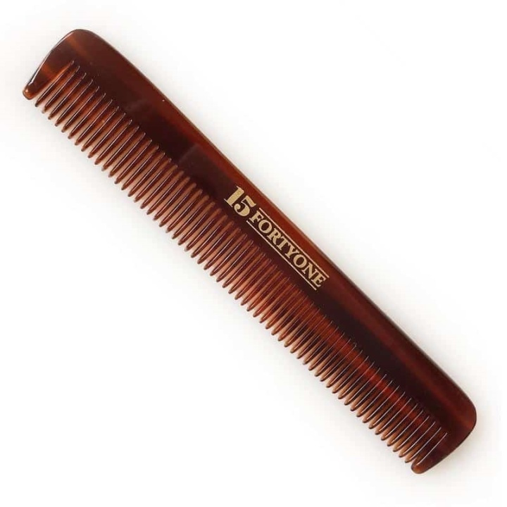 1541 London Pocket Hair Comb (Fine Tooth) ryhmässä KAUNEUS JA TERVEYS / Hiukset &Stailaus / Sheivaus ja trimmaus / Partakampa & Partasuti @ TP E-commerce Nordic AB (A10183)