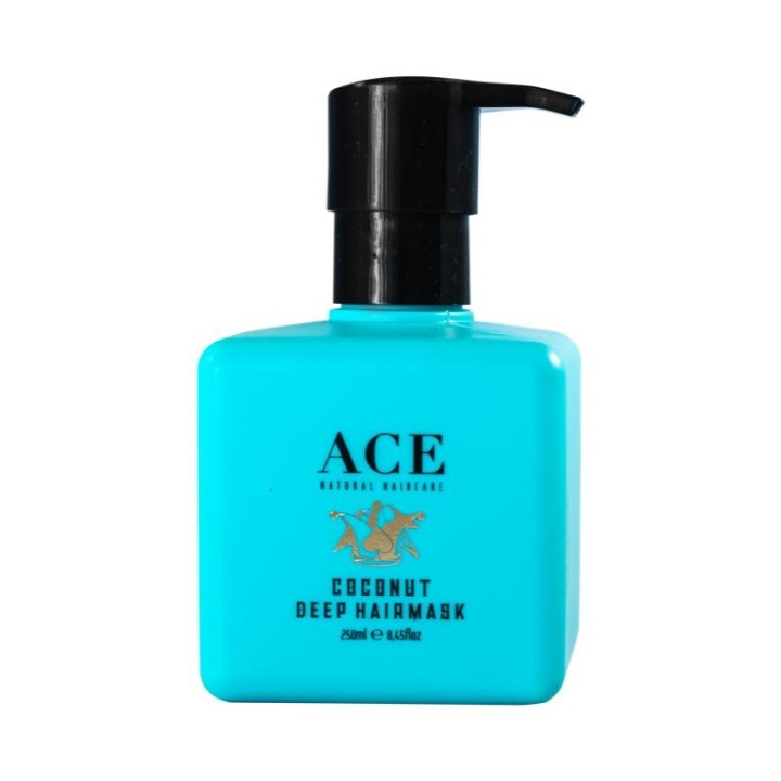 Ace Luonnollinen hiustenhoito Kookos Deep Hair Masque 250ml ryhmässä KAUNEUS JA TERVEYS / Hiukset &Stailaus / Hiustenhoito / Hiusnaamio @ TP E-commerce Nordic AB (A10196)