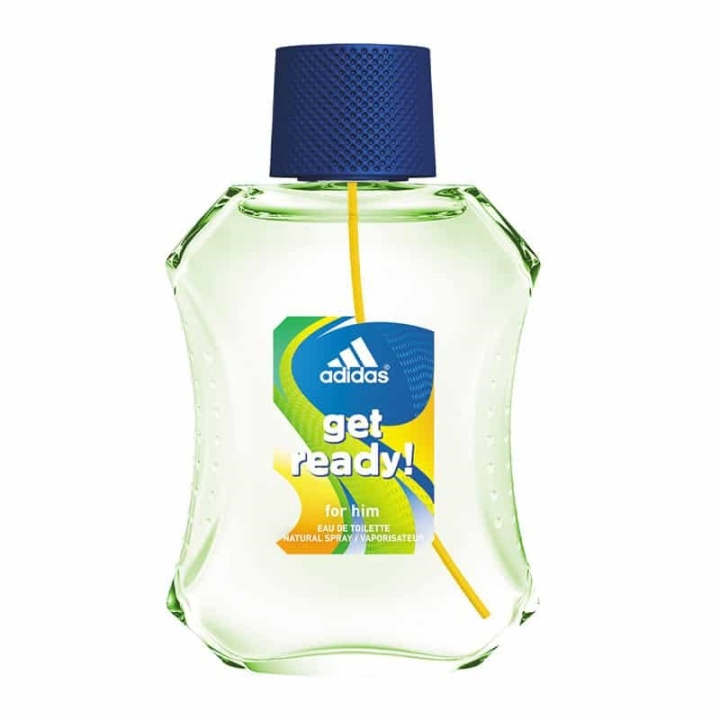 Adidas Get Ready For Him Edt 100ml ryhmässä KAUNEUS JA TERVEYS / Tuoksut & Parfyymit / Parfyymit / Miesten Tuoksut @ TP E-commerce Nordic AB (A10211)