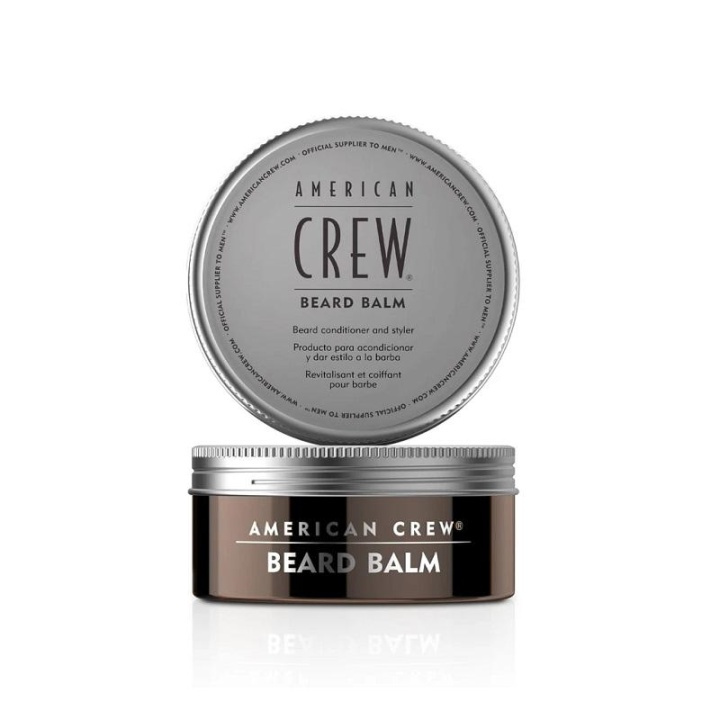 American Crew Beard Balm 60g ryhmässä KAUNEUS JA TERVEYS / Hiukset &Stailaus / Parran hoito / Partahoitoaine @ TP E-commerce Nordic AB (A10221)