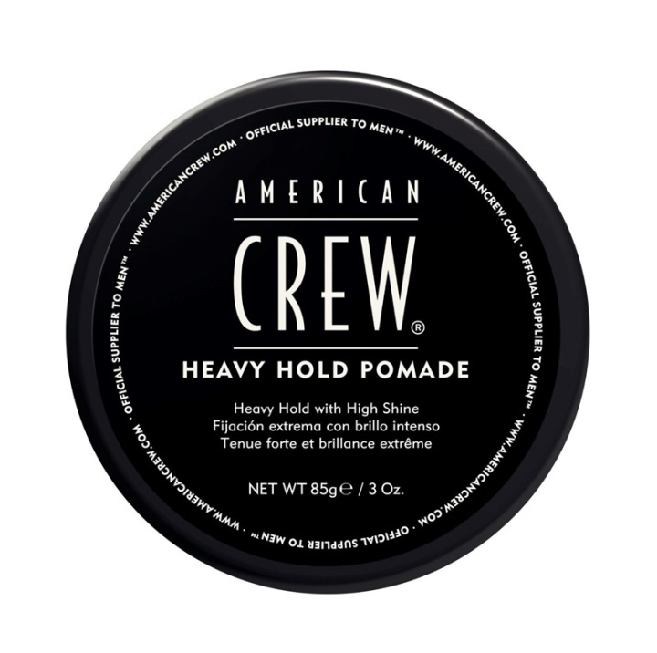 American Crew Heavy Hold Pomade 85g ryhmässä KAUNEUS JA TERVEYS / Hiukset &Stailaus / Hiusten stailaus / Karvanpoistovaha @ TP E-commerce Nordic AB (A10228)