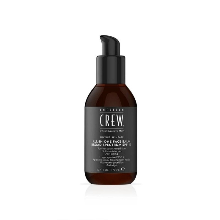 American Crew Shaving Skincare All-In-One Face Balm 170ml ryhmässä KAUNEUS JA TERVEYS / Ihonhoito / Kasvot / Kasvovoide @ TP E-commerce Nordic AB (A10232)