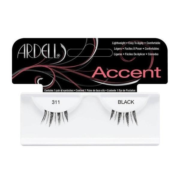 Ardell Accent Lashes 311 Black ryhmässä KAUNEUS JA TERVEYS / Meikit / Silmät ja kulmat / Irtoripset @ TP E-commerce Nordic AB (A10247)