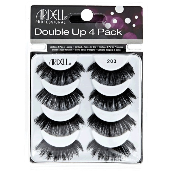 Ardell Double Up 4 Pack 203 ryhmässä KAUNEUS JA TERVEYS / Meikit / Silmät ja kulmat / Irtoripset @ TP E-commerce Nordic AB (A10255)