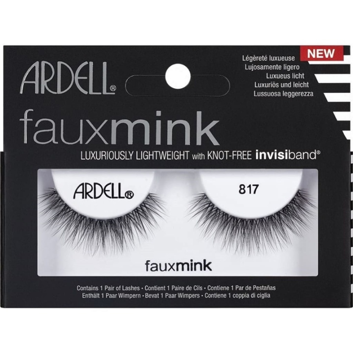 Ardell Faux Mink 817 ryhmässä KAUNEUS JA TERVEYS / Meikit / Silmät ja kulmat / Irtoripset @ TP E-commerce Nordic AB (A10269)
