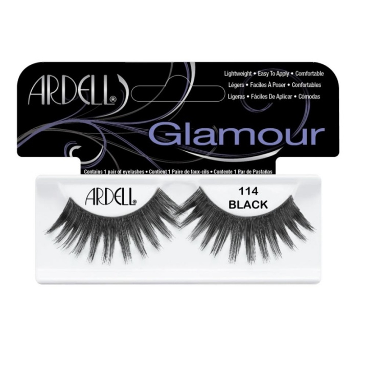 Ardell Glamour Lashes 114 Black ryhmässä KAUNEUS JA TERVEYS / Meikit / Silmät ja kulmat / Irtoripset @ TP E-commerce Nordic AB (A10282)