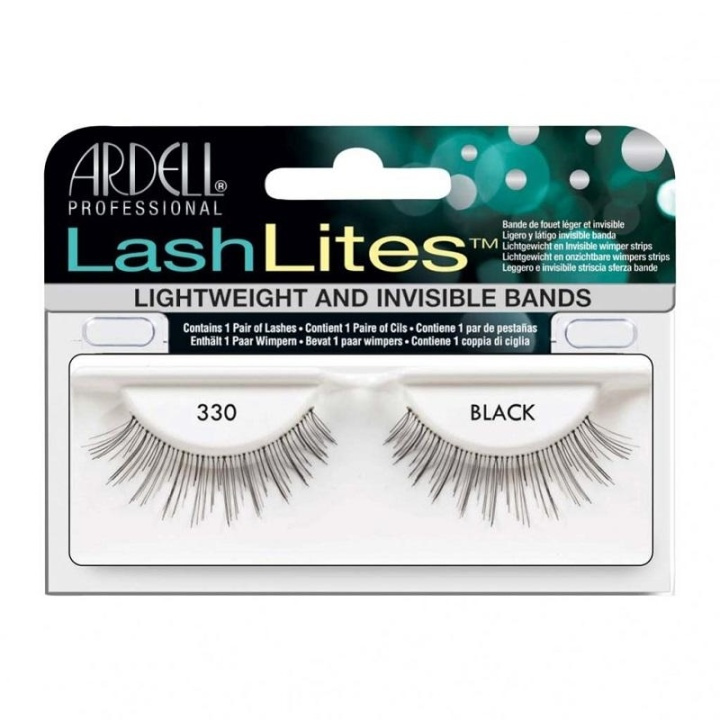 Ardell Lash Lites 330 Black ryhmässä KAUNEUS JA TERVEYS / Meikit / Silmät ja kulmat / Irtoripset @ TP E-commerce Nordic AB (A10292)