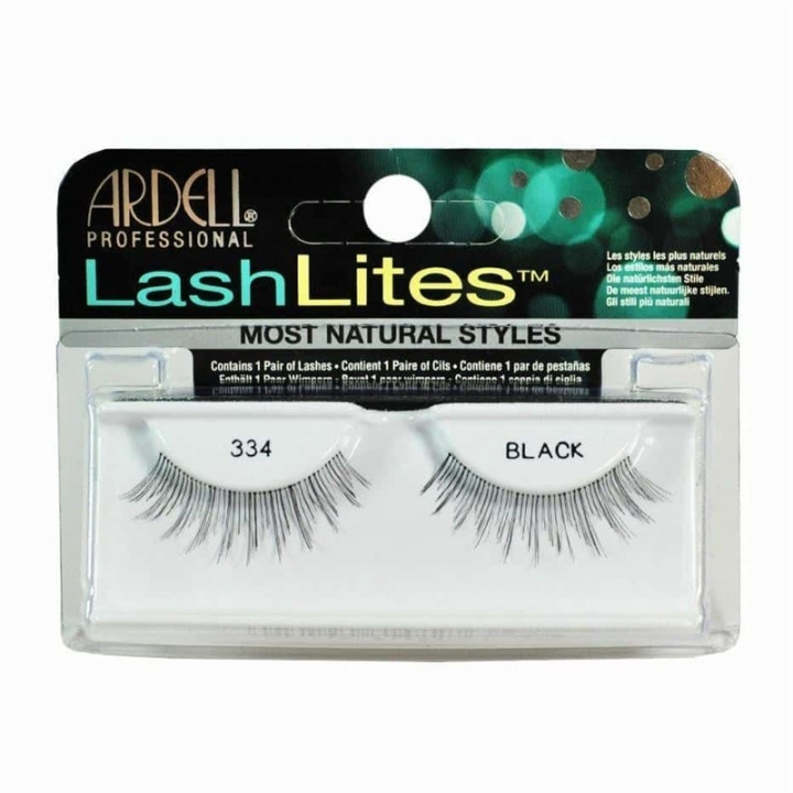 Ardell Lash Lites 334 Black ryhmässä KAUNEUS JA TERVEYS / Meikit / Silmät ja kulmat / Irtoripset @ TP E-commerce Nordic AB (A10296)