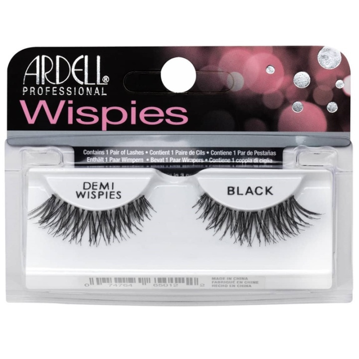 Ardell Wispies Lashes Demi Wispies Black ryhmässä KAUNEUS JA TERVEYS / Meikit / Silmät ja kulmat / Irtoripset @ TP E-commerce Nordic AB (A10335)