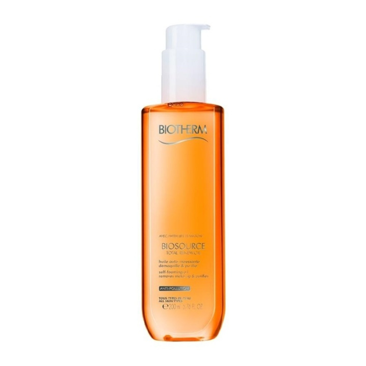 Biotherm Total Renew Oil Biosource Self-foaming Oil 200ml ryhmässä KAUNEUS JA TERVEYS / Ihonhoito / Kasvot / Puhdistus @ TP E-commerce Nordic AB (A10505)