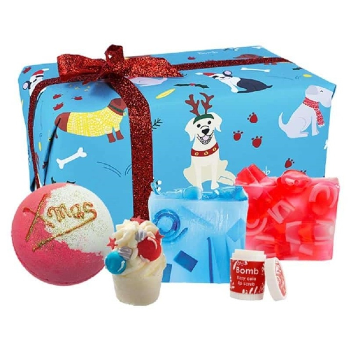 Bomb Cosmetics Santa Paws Gift Box ryhmässä KAUNEUS JA TERVEYS / Ihonhoito / Kehon hoito / Käsisaippua @ TP E-commerce Nordic AB (A10509)