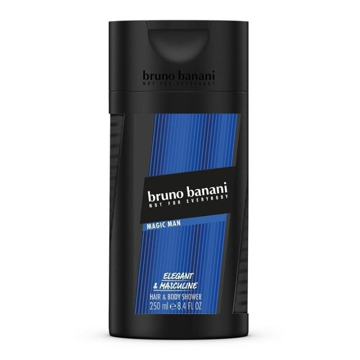 Bruno Banani Magic Man Shower Gel 250ml ryhmässä KAUNEUS JA TERVEYS / Ihonhoito / Kehon hoito / Kylpy- ja suihkugeelit @ TP E-commerce Nordic AB (A10537)