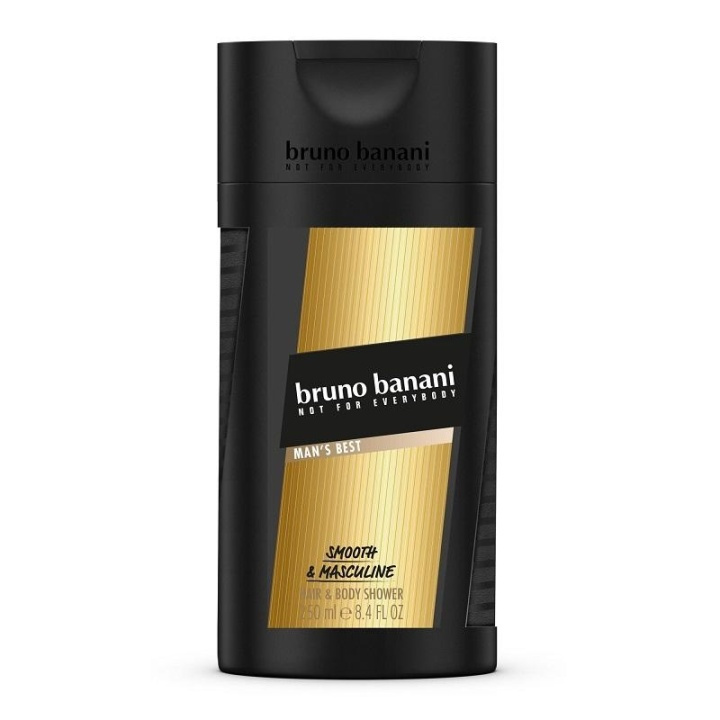 Bruno Banani Mans Best Shower Gel 250ml ryhmässä KAUNEUS JA TERVEYS / Ihonhoito / Kehon hoito / Kylpy- ja suihkugeelit @ TP E-commerce Nordic AB (A10539)