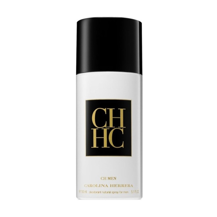 Carolina Herrera CH Men Deo Spray 150ml ryhmässä KAUNEUS JA TERVEYS / Tuoksut & Parfyymit / Deodorantit / Miesten deodorantit @ TP E-commerce Nordic AB (A10615)