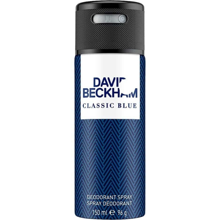 David Beckham Classic Blue Deodorant 150ml ryhmässä KAUNEUS JA TERVEYS / Tuoksut & Parfyymit / Deodorantit / Miesten deodorantit @ TP E-commerce Nordic AB (A10710)