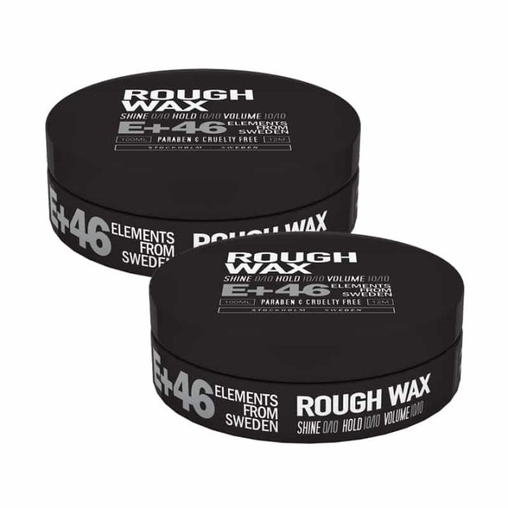 2-pack E+46 Rough Wax 100ml ryhmässä KAUNEUS JA TERVEYS / Hiukset &Stailaus / Hiusten stailaus / Karvanpoistovaha @ TP E-commerce Nordic AB (A10799)