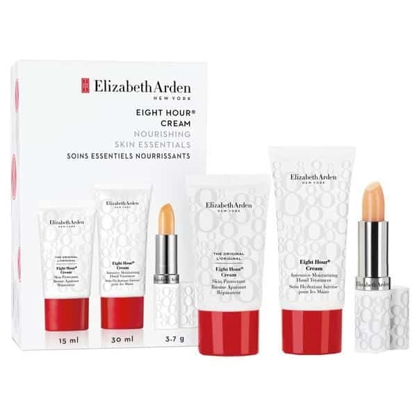 Giftset Elizabeth Arden Eight Hour Nourishing Essentials ryhmässä KAUNEUS JA TERVEYS / Lahjapakkaukset / Naisten lahjapakkaukset @ TP E-commerce Nordic AB (A10839)