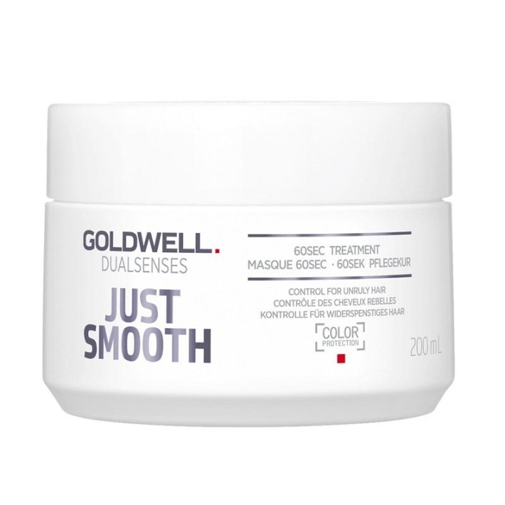 Goldwell Dualsenses Just Smooth 60 sec Treatment Mask 200ml ryhmässä KAUNEUS JA TERVEYS / Hiukset &Stailaus / Hiustenhoito / Hiusnaamio @ TP E-commerce Nordic AB (A10941)