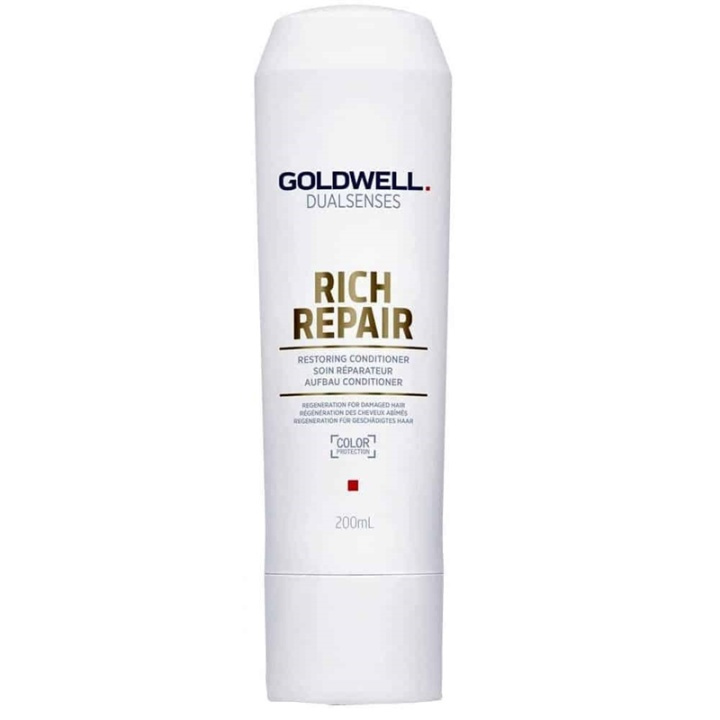 Goldwell Dualsenses Rich Repair Restoring Conditioner 200ml ryhmässä KAUNEUS JA TERVEYS / Hiukset &Stailaus / Hiustenhoito / Hoitoaine @ TP E-commerce Nordic AB (A10945)