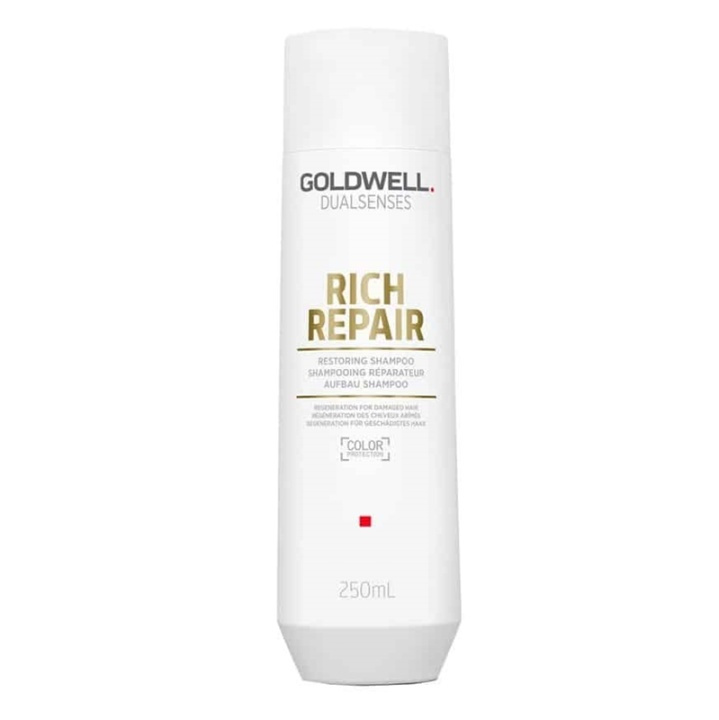 Goldwell Dualsenses Rich Repair Restoring Shampoo 250ml ryhmässä KAUNEUS JA TERVEYS / Hiukset &Stailaus / Hiustenhoito / Shampoo @ TP E-commerce Nordic AB (A10946)