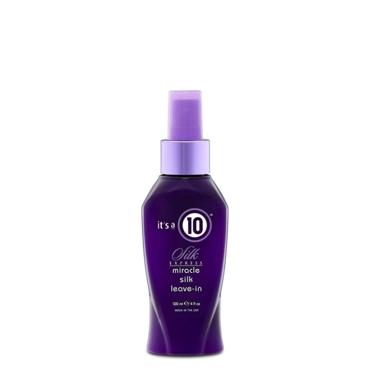 Its A 10 Silk Express Miracle Silk Leave-in 120ml ryhmässä KAUNEUS JA TERVEYS / Hiukset &Stailaus / Hiustenhoito / Hoitoainesuihke/Leave-in @ TP E-commerce Nordic AB (A11081)
