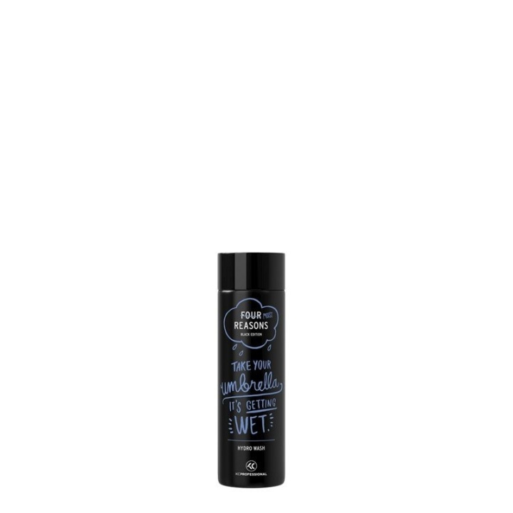 KC Professional Four Reasons Black Edition Hydro Wash Shampoo 100ml ryhmässä KAUNEUS JA TERVEYS / Hiukset &Stailaus / Hiustenhoito / Shampoo @ TP E-commerce Nordic AB (A11143)