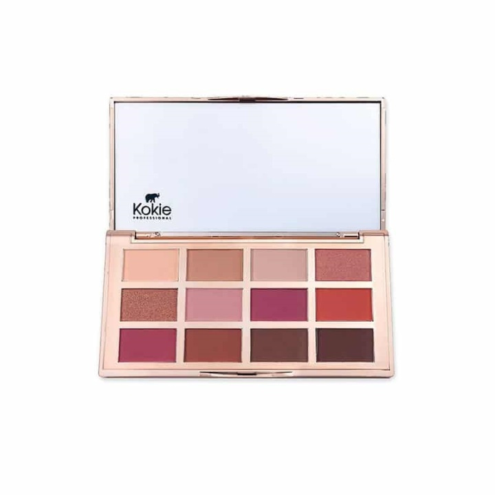 Kokie Artist Eyeshadow Palette - Peachy Queen ryhmässä KAUNEUS JA TERVEYS / Meikit / Silmät ja kulmat / Luomivärit @ TP E-commerce Nordic AB (A11154)