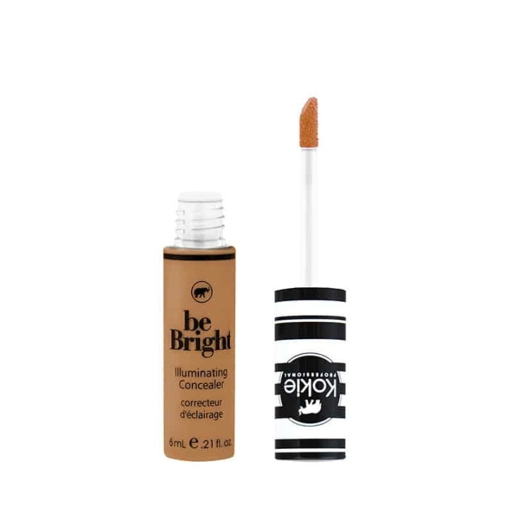 Kokie Be Bright Illuminating Concealer - Deep Tan ryhmässä KAUNEUS JA TERVEYS / Meikit / Meikit Kasvot / Peitevoide @ TP E-commerce Nordic AB (A11157)