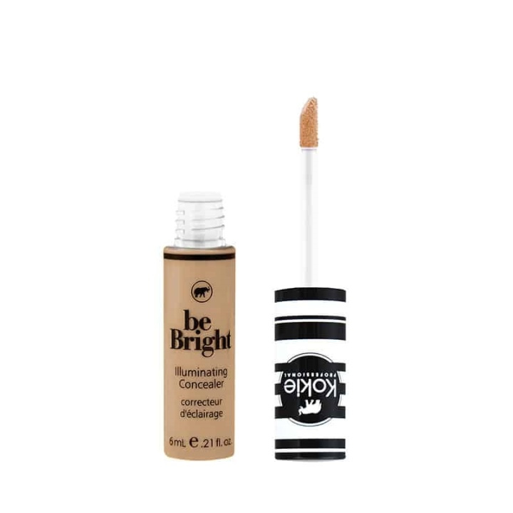 Kokie Be Bright Illuminating Concealer - Golden Beige ryhmässä KAUNEUS JA TERVEYS / Meikit / Meikit Kasvot / Peitevoide @ TP E-commerce Nordic AB (A11159)