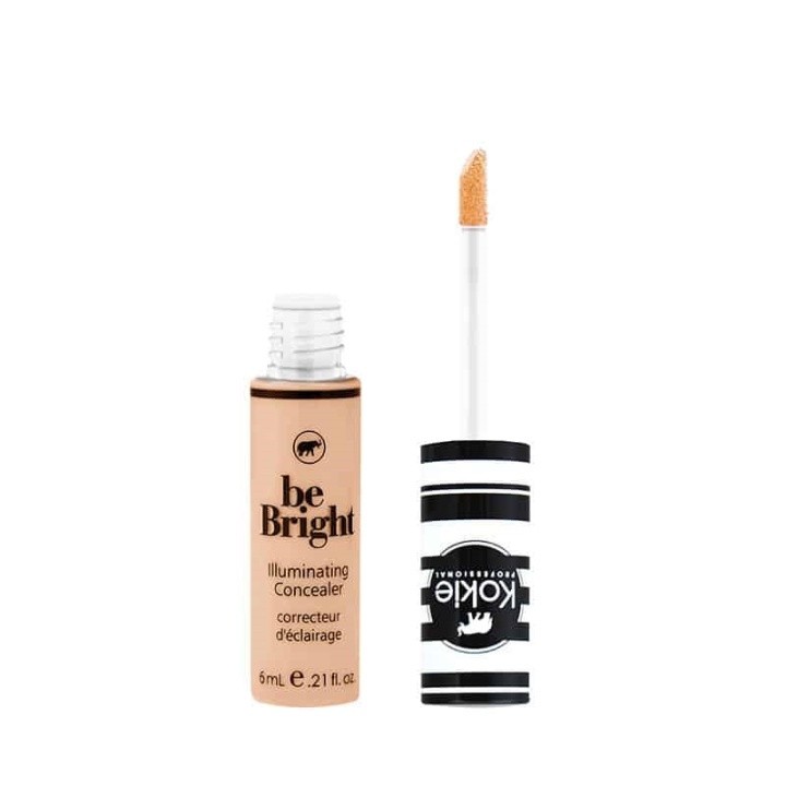 Kokie Be Bright Illuminating Concealer - Medium Light ryhmässä KAUNEUS JA TERVEYS / Meikit / Meikit Kasvot / Peitevoide @ TP E-commerce Nordic AB (A11164)