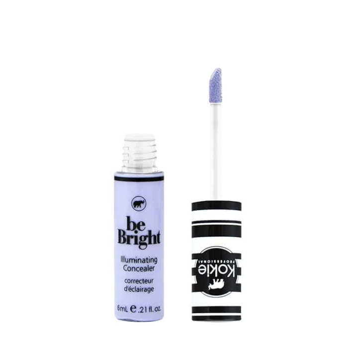 Kokie Be Bright Illuminating Concealer Color Correct - Lavendar ryhmässä KAUNEUS JA TERVEYS / Meikit / Meikit Kasvot / Peitevoide @ TP E-commerce Nordic AB (A11167)