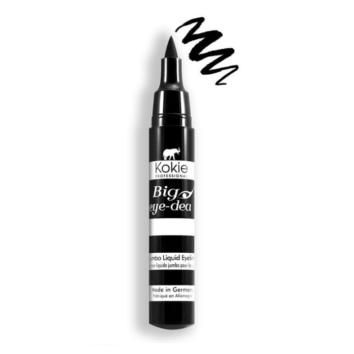 Kokie Big Eye-dea Jumbo Liquid Eyeliner ryhmässä KAUNEUS JA TERVEYS / Meikit / Silmät ja kulmat / Silmänrajauskynä / Kajaali @ TP E-commerce Nordic AB (A11170)