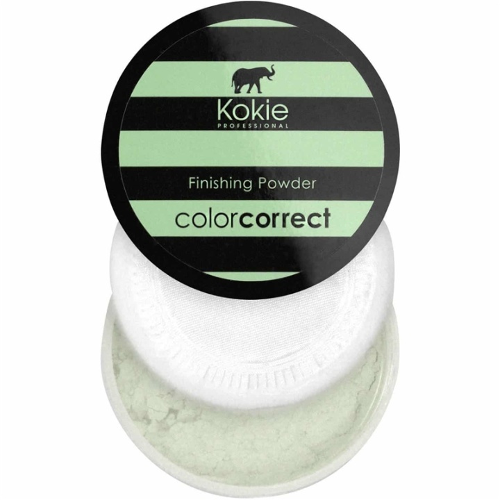 Kokie Color Correct Setting Powder - Green Redness Correction ryhmässä KAUNEUS JA TERVEYS / Meikit / Meikit Kasvot / Puuteri @ TP E-commerce Nordic AB (A11188)