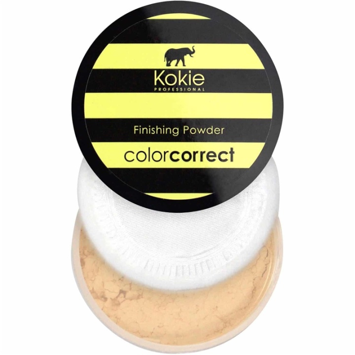 Kokie Color Correct Setting Powder - Yellow Darkness Correction ryhmässä KAUNEUS JA TERVEYS / Meikit / Meikit Kasvot / Puuteri @ TP E-commerce Nordic AB (A11189)