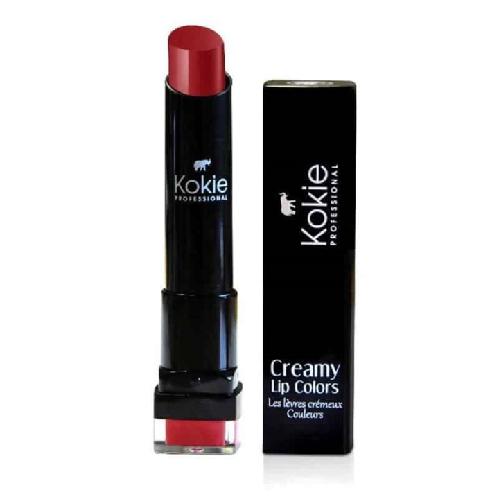 Kokie Creamy Lip Color Lipstick - Kokie Red ryhmässä KAUNEUS JA TERVEYS / Meikit / Huulet / Huulipuna @ TP E-commerce Nordic AB (A11200)