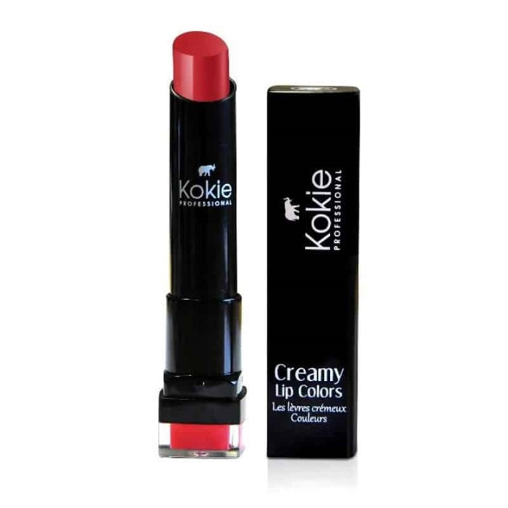 Kokie Creamy Lip Color Lipstick - Red Hot ryhmässä KAUNEUS JA TERVEYS / Meikit / Huulet / Huulipuna @ TP E-commerce Nordic AB (A11209)
