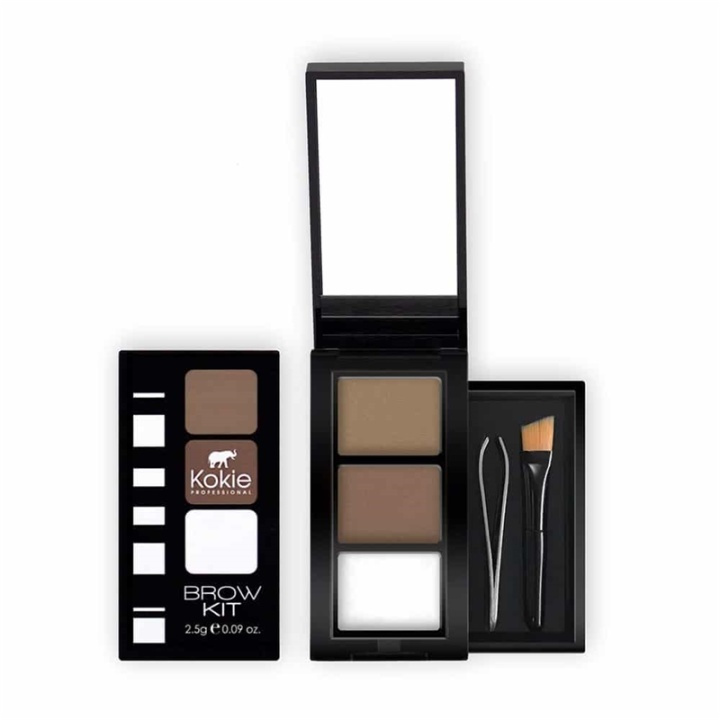 Kokie Eyebrow Kit - Blonde ryhmässä KAUNEUS JA TERVEYS / Meikit / Silmät ja kulmat / Kulmakitti @ TP E-commerce Nordic AB (A11254)