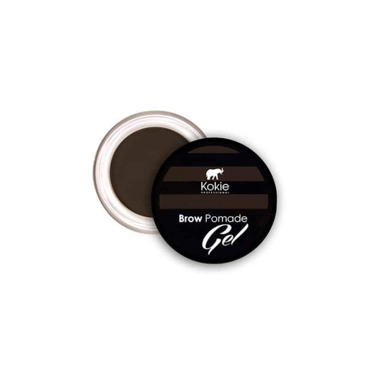 Kokie Eyebrow Pomade Gel - Dark Brunette ryhmässä KAUNEUS JA TERVEYS / Meikit / Silmät ja kulmat / Kulmageeli @ TP E-commerce Nordic AB (A11258)