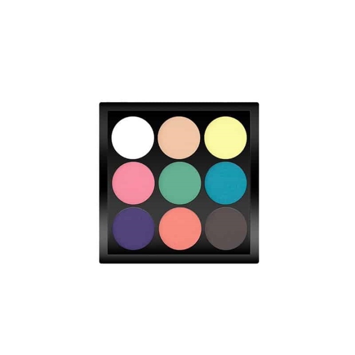 Kokie Eyeshadow Palette - Rainbow Riot ryhmässä KAUNEUS JA TERVEYS / Meikit / Silmät ja kulmat / Luomivärit @ TP E-commerce Nordic AB (A11264)