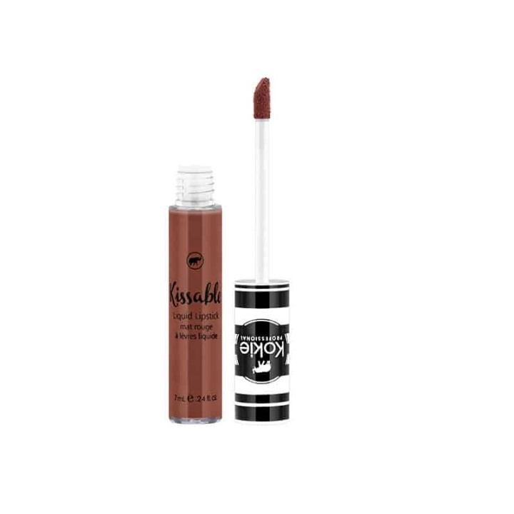 Kokie Kissable Matte Liquid Lipstick - Henna ryhmässä KAUNEUS JA TERVEYS / Meikit / Huulet / Huulipuna @ TP E-commerce Nordic AB (A11292)