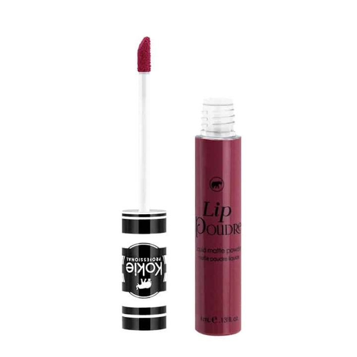 Kokie Lip Poudre Liquid Matte Powder - Claret ryhmässä KAUNEUS JA TERVEYS / Meikit / Huulet / Huulipuna @ TP E-commerce Nordic AB (A11378)