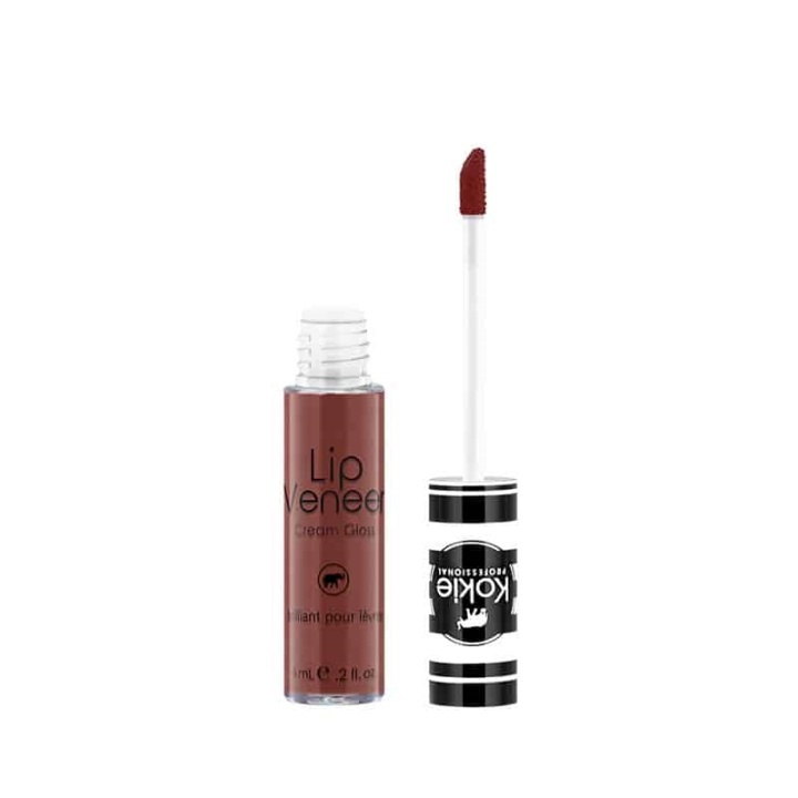 Kokie Lip Veneer Cream Lip Gloss - Mocha Madness ryhmässä KAUNEUS JA TERVEYS / Meikit / Huulet / Huulikiilto / Plumper @ TP E-commerce Nordic AB (A11399)