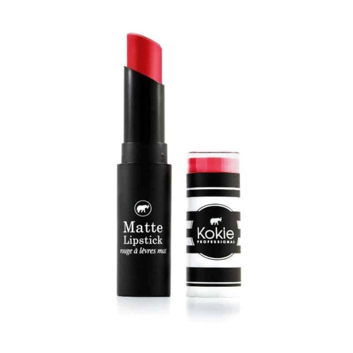 Kokie Matte Lipstick - Burn Baby Burn ryhmässä KAUNEUS JA TERVEYS / Meikit / Huulet / Huulipuna @ TP E-commerce Nordic AB (A11414)