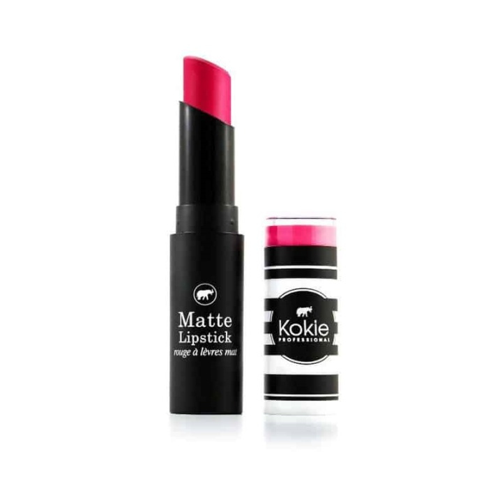 Kokie Matte Lipstick - Shocking Pink ryhmässä KAUNEUS JA TERVEYS / Meikit / Huulet / Huulipuna @ TP E-commerce Nordic AB (A11433)