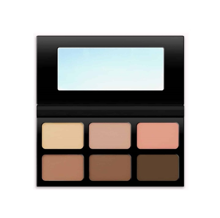 Kokie Powder Contour Palette Dark/Deep ryhmässä KAUNEUS JA TERVEYS / Meikit / Meikit Kasvot / Contour/Highlight @ TP E-commerce Nordic AB (A11445)