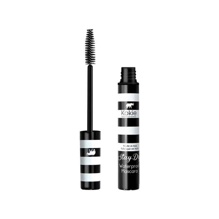 Kokie Stay Dry Waterproof Mascara Black ryhmässä KAUNEUS JA TERVEYS / Meikit / Silmät ja kulmat / Ripsiväri @ TP E-commerce Nordic AB (A11542)