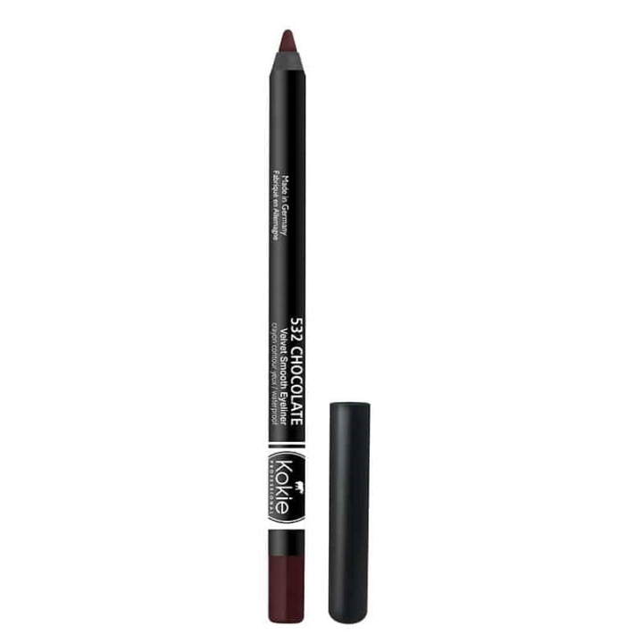 Kokie Cosmetics Kokie Velvet Smooth Eyeliner - Suklaa ryhmässä KAUNEUS JA TERVEYS / Meikit / Silmät ja kulmat / Silmänrajauskynä / Kajaali @ TP E-commerce Nordic AB (A11553)