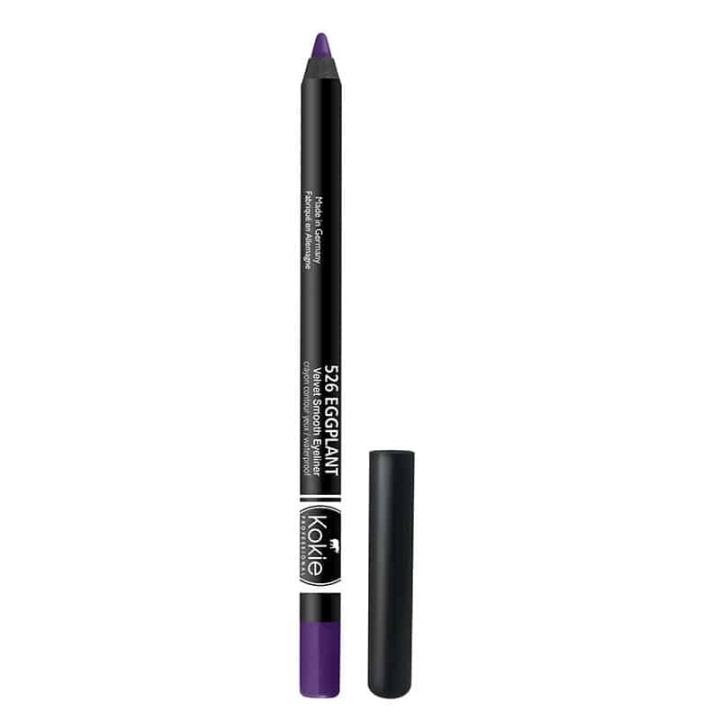 Kokie Velvet Smooth Eyeliner - Eggplant ryhmässä KAUNEUS JA TERVEYS / Meikit / Silmät ja kulmat / Silmänrajauskynä / Kajaali @ TP E-commerce Nordic AB (A11556)